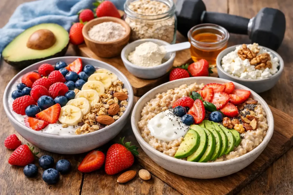 fitness raňajky na chudnutie,